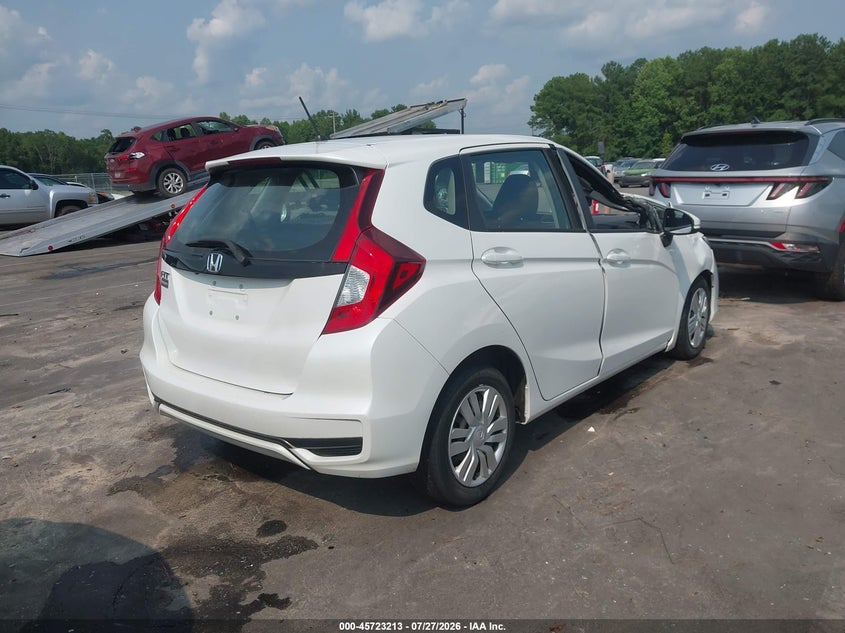 Vin: 3hggk5h45km744174, lot: 46221895, honda fit lx 20194