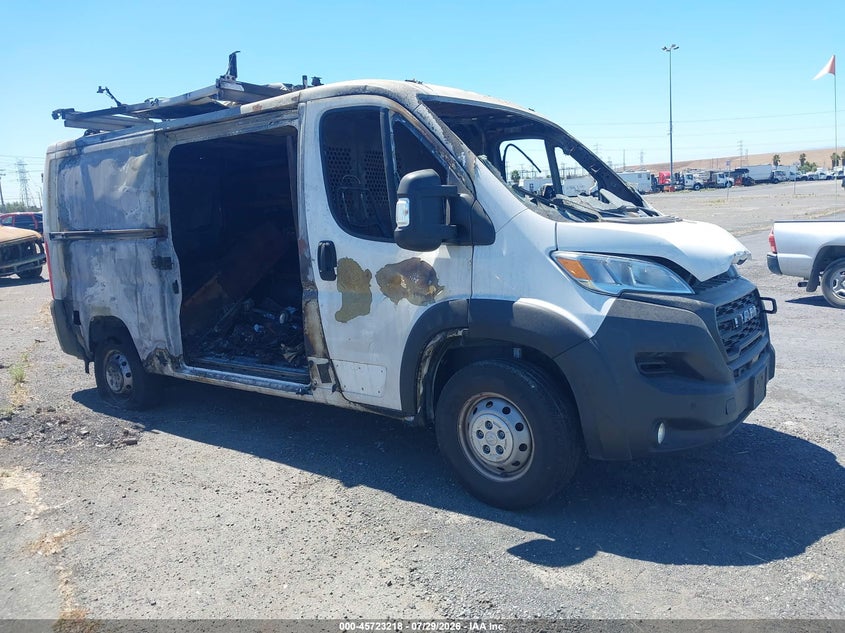 Vin: 3c6lrvag2pe569159, lot: 46221900, ram promaster 1500 low roof 136 wb 2023 img_1