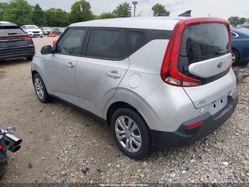 Vin: kndj23au2m7793252, lot: 46221906, kia soul lx 20213