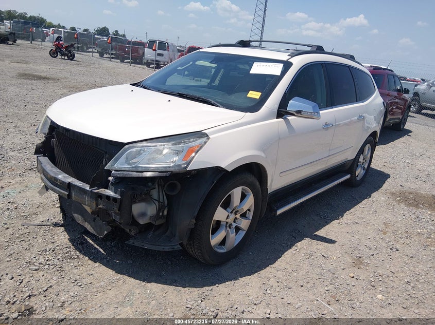 Vin: 1gnkvjkd2ej217767, lot: 46221917, chevrolet traverse ltz 20142