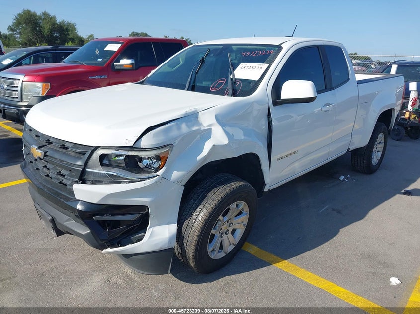 Vin: 1gchscea8m1159509, lot: 46221921, chevrolet colorado 2wd  long box lt 20212