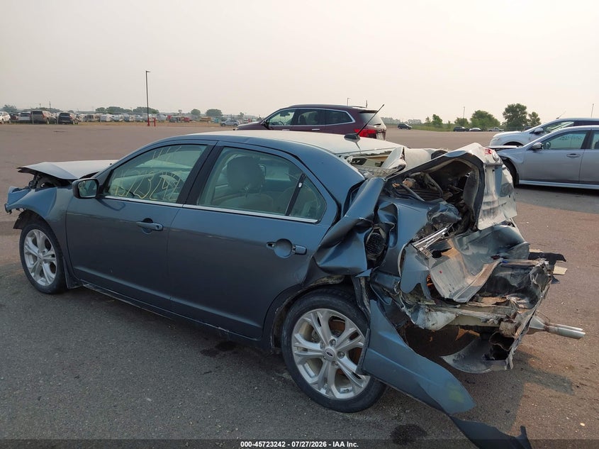 Vin: 3fahp0haxcr409533, lot: 46221924, ford fusion se 20123