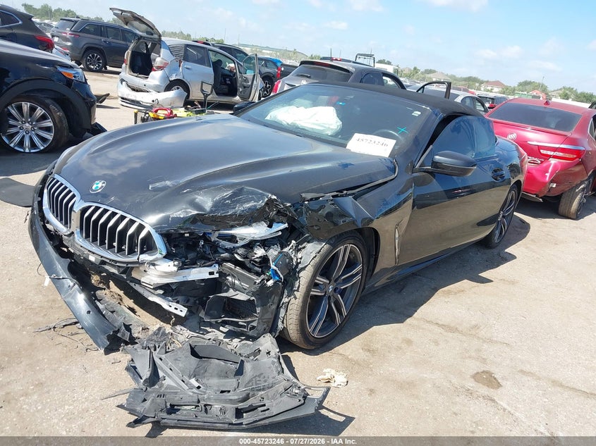 Vin: wbadz2c08ncj54523, lot: 46221928, bmw 840 i 20222