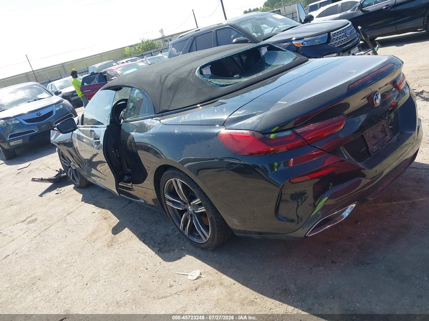 Vin: wbadz2c08ncj54523, lot: 46221928, bmw 840 i 20223