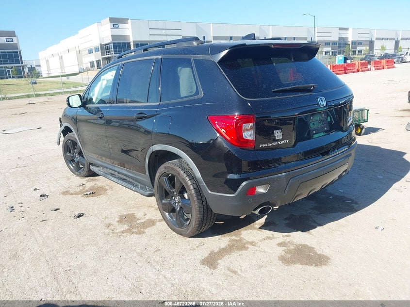 Vin: 5fnyf8h06kb001372, lot: 46221940, honda passport elite 20193