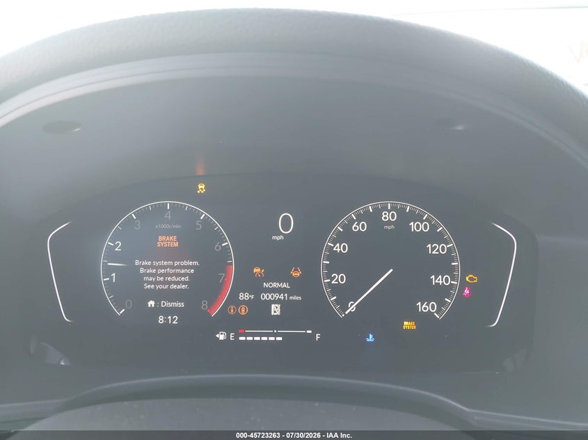 2026 HONDA CIVIC auction photo 7