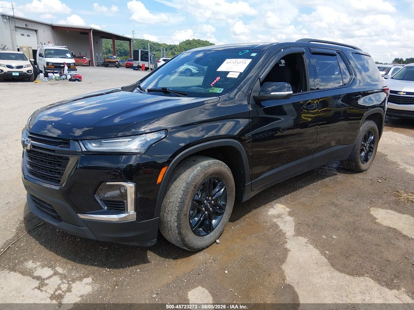 Vin: 1gnevgkw3nj150839, lot: 46221955, chevrolet traverse awd lt cloth 20222