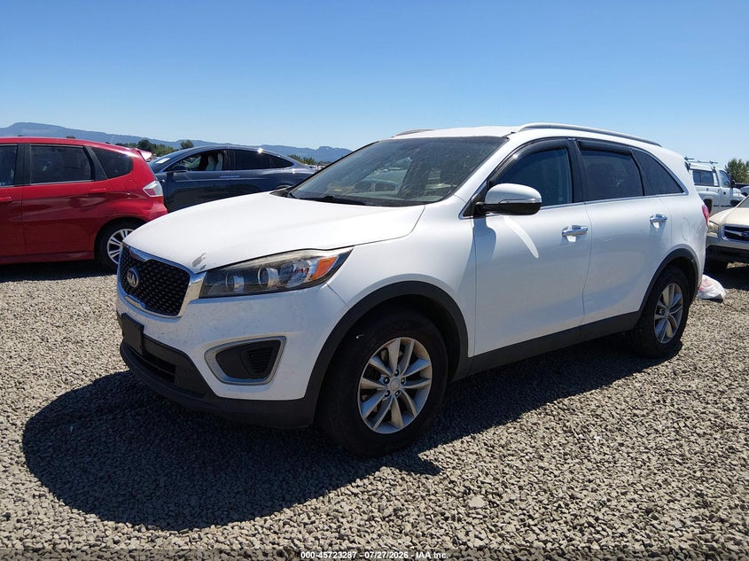 Vin: 5xypg4a35jg380152, lot: 46221968, kia sorento 2.4l lx 20182