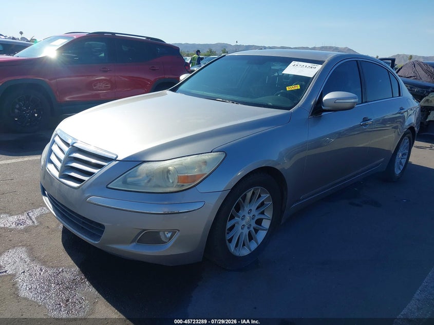 Vin: kmhgc4de3au084937, lot: 46221971, hyundai genesis 3.8 20102