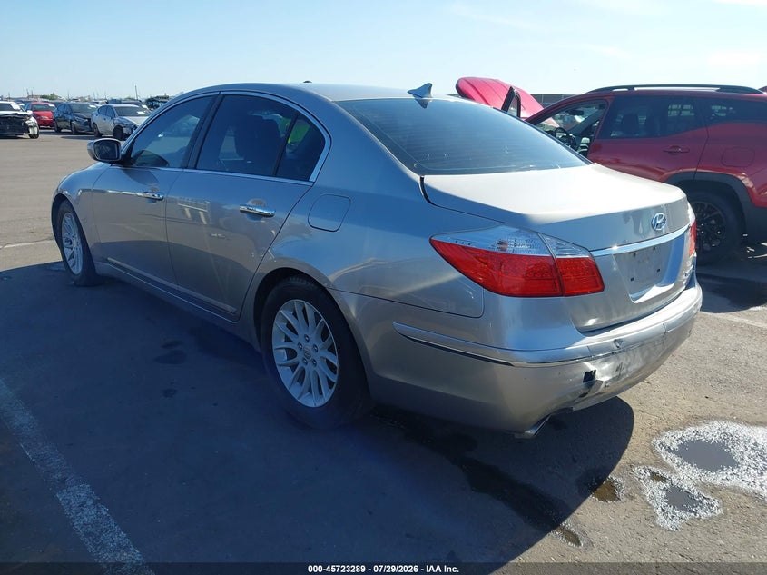 Vin: kmhgc4de3au084937, lot: 46221971, hyundai genesis 3.8 20103