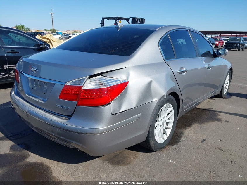 Vin: kmhgc4de3au084937, lot: 46221971, hyundai genesis 3.8 20104