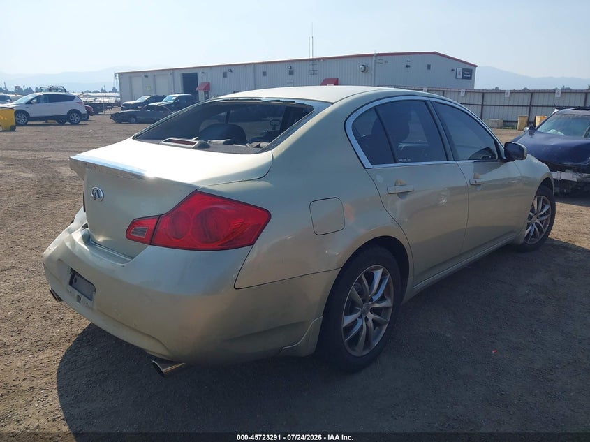 2007 INFINITI G35X auction photo 4