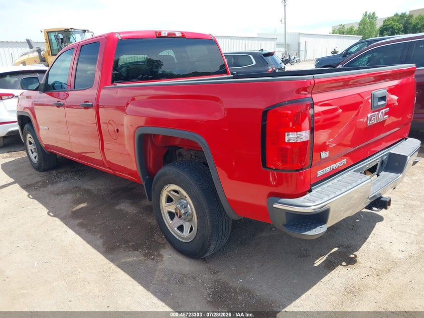 Vin: 1gtr1tec3fz232962, lot: 46221985, gmc sierra 1500 20153