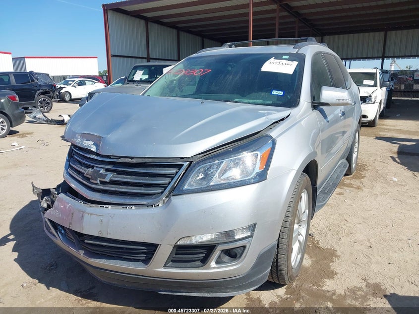 Vin: 1gnkrgkd2gj333917, lot: 46221989, chevrolet traverse 1lt 20162