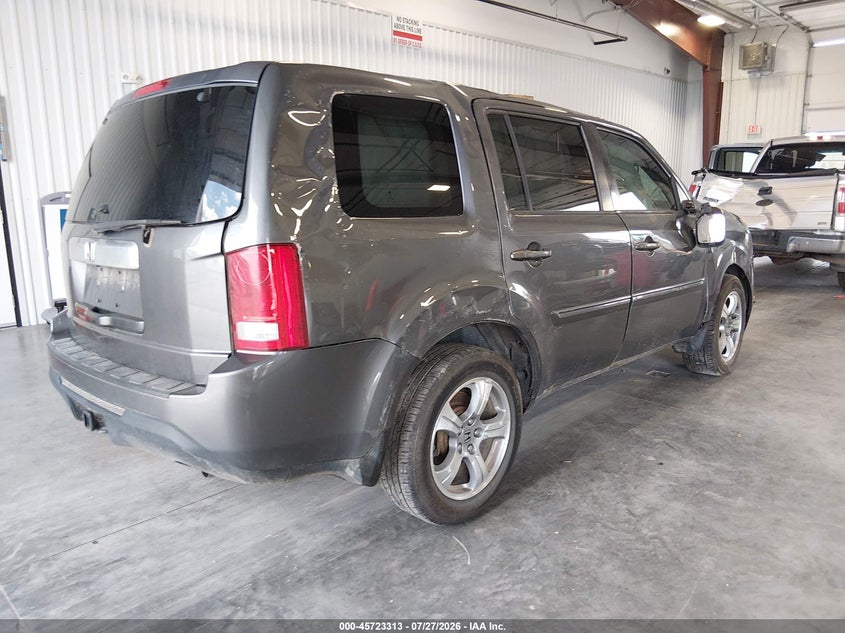 Vin: 5fnyf4h53db007069, lot: 46221995, honda pilot ex-l 20134