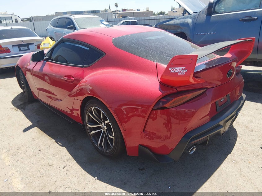 Vin: wz1db2g0xpw057067, lot: 46222002, toyota gr supra 2.0 20233