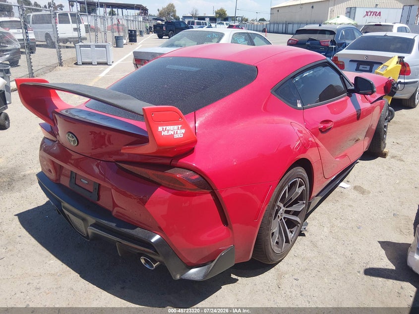 Vin: wz1db2g0xpw057067, lot: 46222002, toyota gr supra 2.0 20234