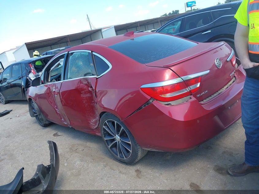 Vin: 1g4pw5sk8g4169352, lot: 46222007, buick verano sport touring group 20163