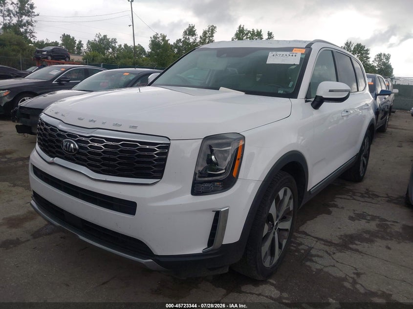 Vin: 5xyp6dhc1mg120506, lot: 46222026, kia telluride s 20212