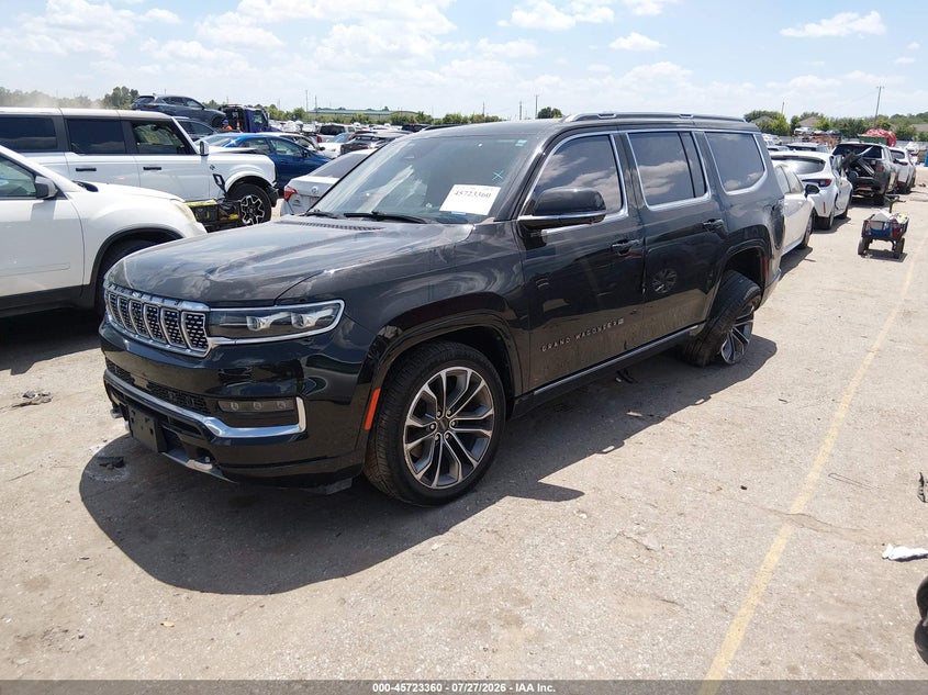 Vin: 1c4sjvgj4ns169029, lot: 46222042, jeep grand wagoneer series iii 4x4 20222