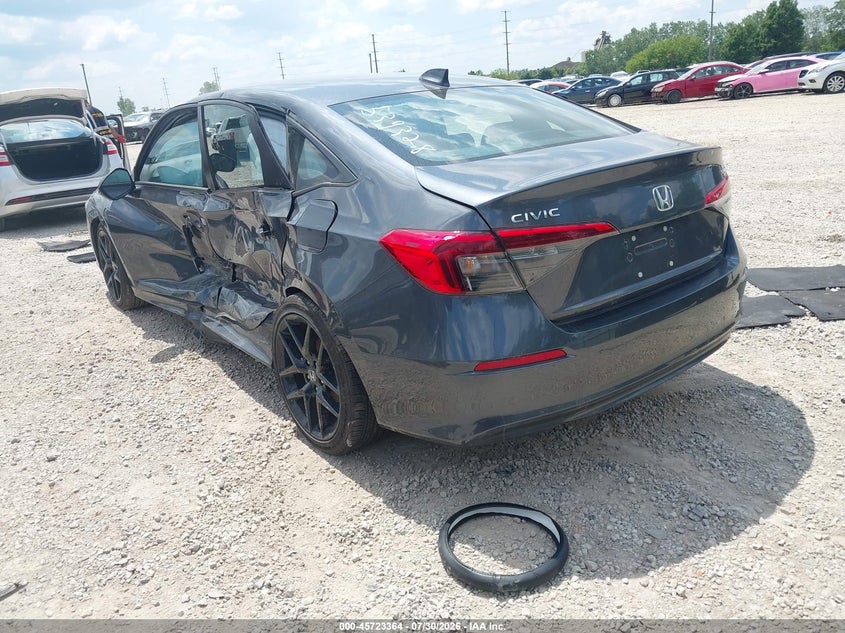 Vin: 2hgfe2f53rh539328, lot: 46222046, honda civic sport 20243