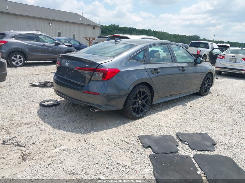 Vin: 2hgfe2f53rh539328, lot: 46222046, honda civic sport 20244