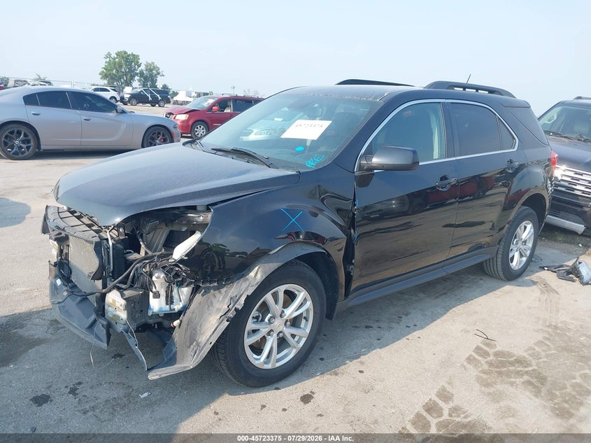 Vin: 2gnalcek0h1593521, lot: 46222057, chevrolet equinox lt 20172