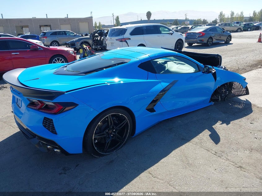 Vin: 1g1y62d46l5117527, lot: 46222059, chevrolet corvette stingray rwd  1lt 20204