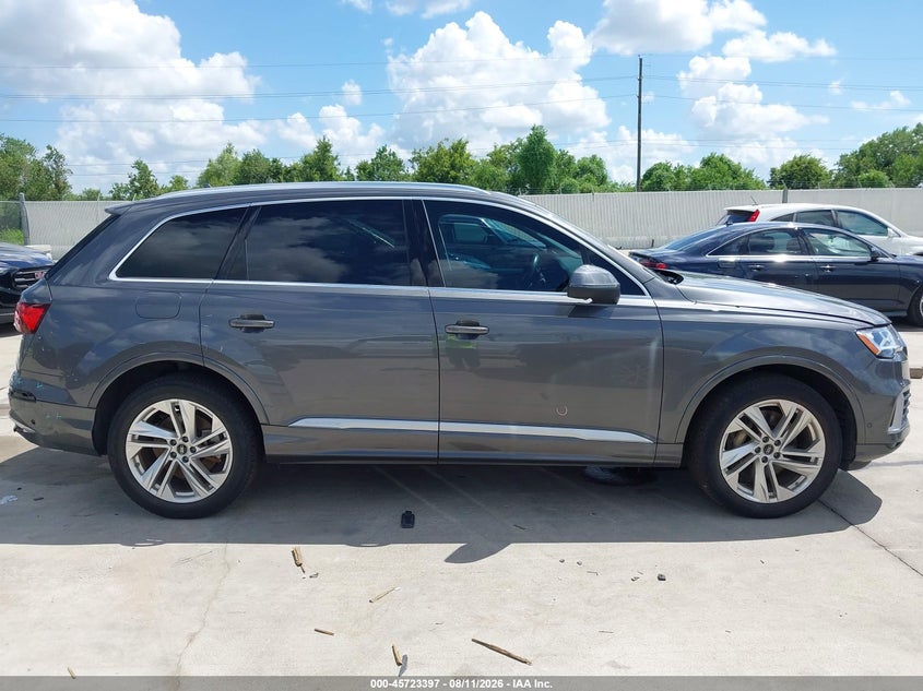 AUDI Q7 2022 VIN WA1LXBF72ND019717