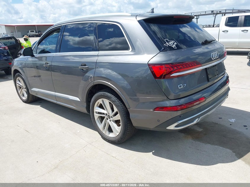 AUDI Q7 2022 VIN WA1LXBF72ND019717