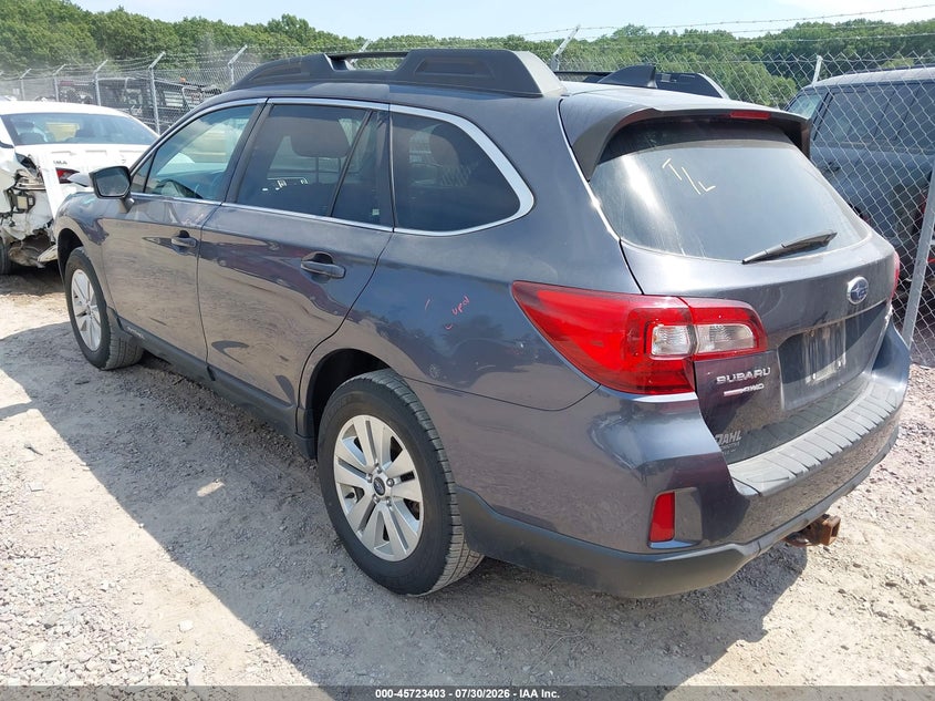 2017 SUBARU OUTBACK auction photo 3