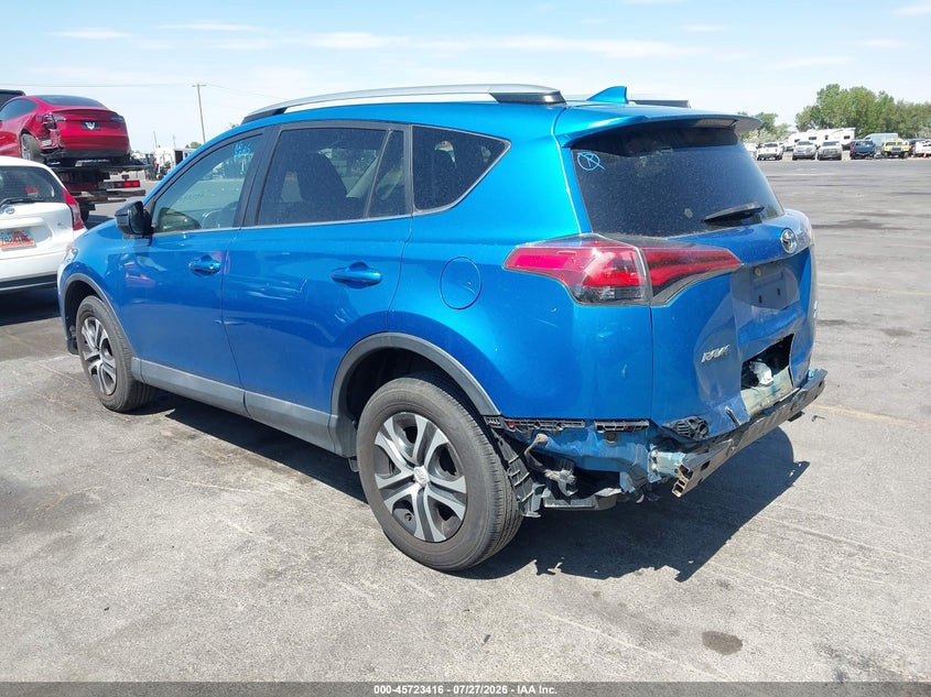 Vin: 2t3bfrev7hw600652, lot: 46222098, toyota rav4 le 20173