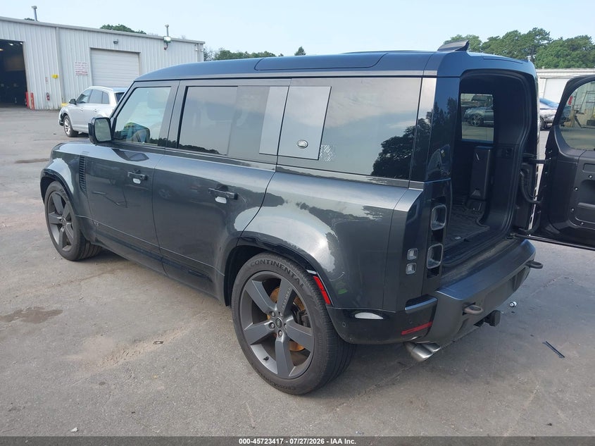 Vin: saleweee6p2217789, lot: 46222099, land rover defender 110 carpathian edition/110 v8 20233