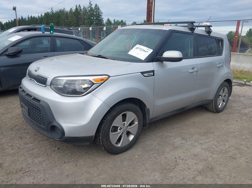 Vin: kndjn2a2xg7867103, lot: 46222132, kia soul 20162