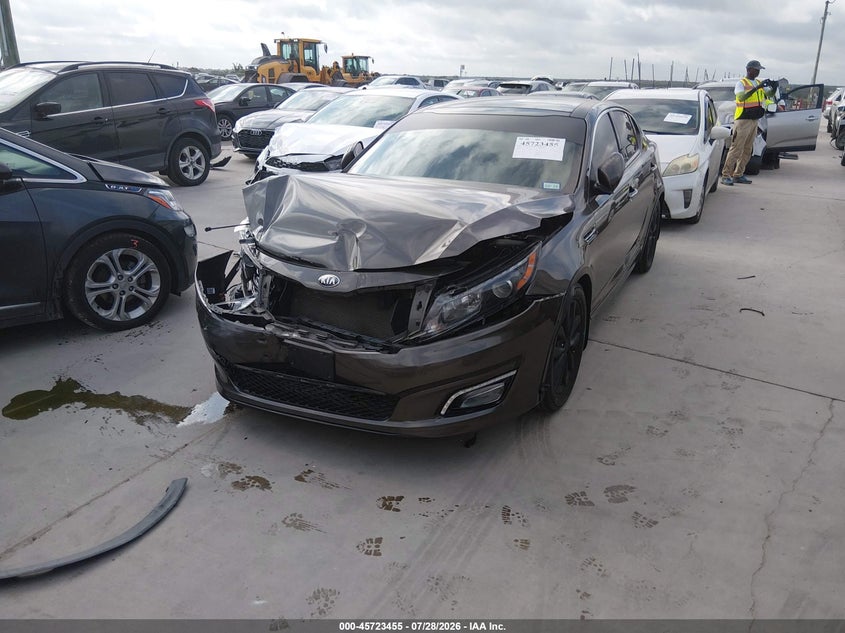 Vin: 5xxgn4a75fg391706, lot: 46222137, kia optima ex 20152
