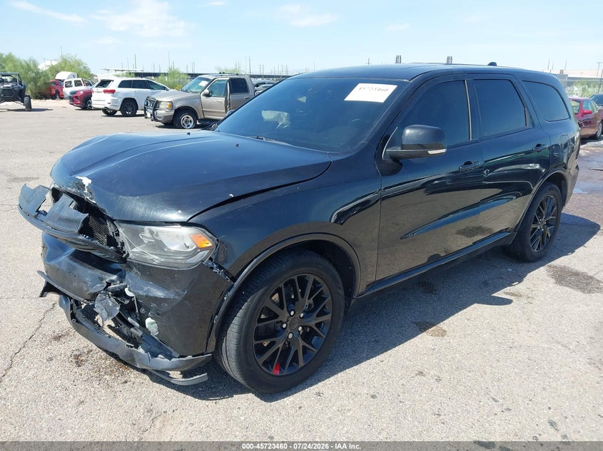 Vin: 1c4sdjct8gc353880, lot: 46222142, dodge durango r/t 20162