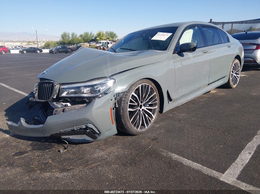 Vin: wba7f0c56jgm23918, lot: 46222155, bmw 750i 20182