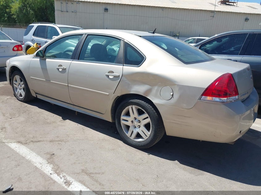 Vin: 2g1wg5e35c1210715, lot: 46222158, chevrolet impala lt 20123