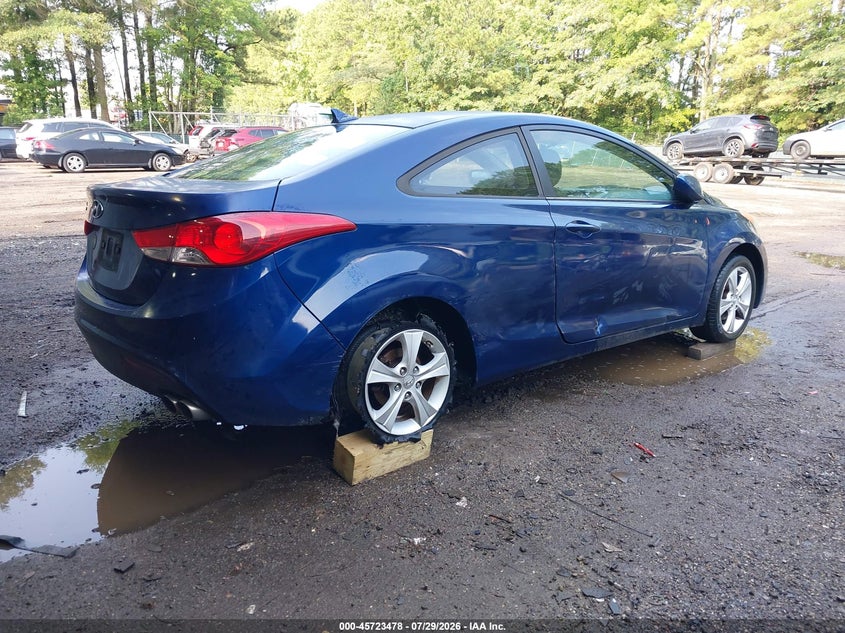 Vin: kmhdh6ae7du007139, lot: 46222160, hyundai elantra gs 20134