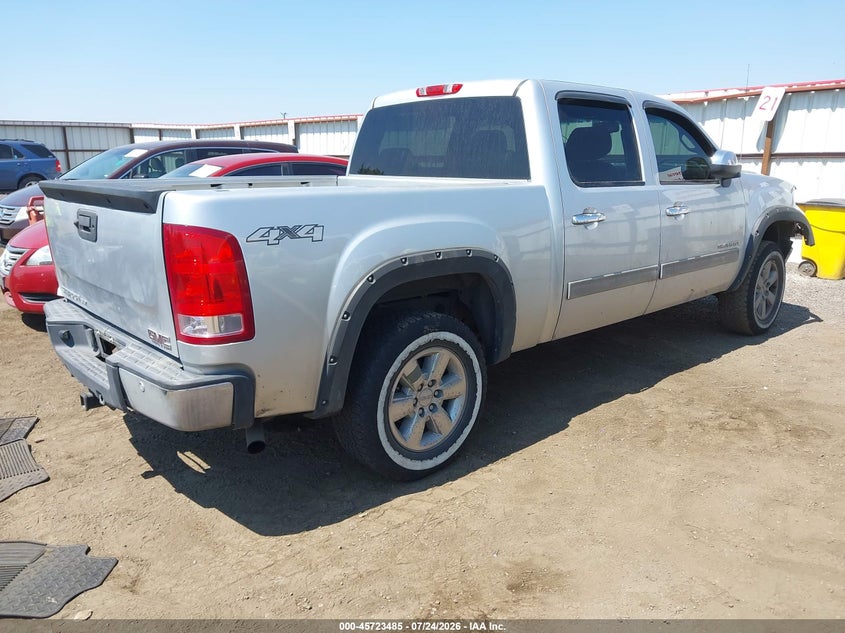 Vin: 3gtp2we75dg338643, lot: 46222167, gmc sierra 1500 slt 20134