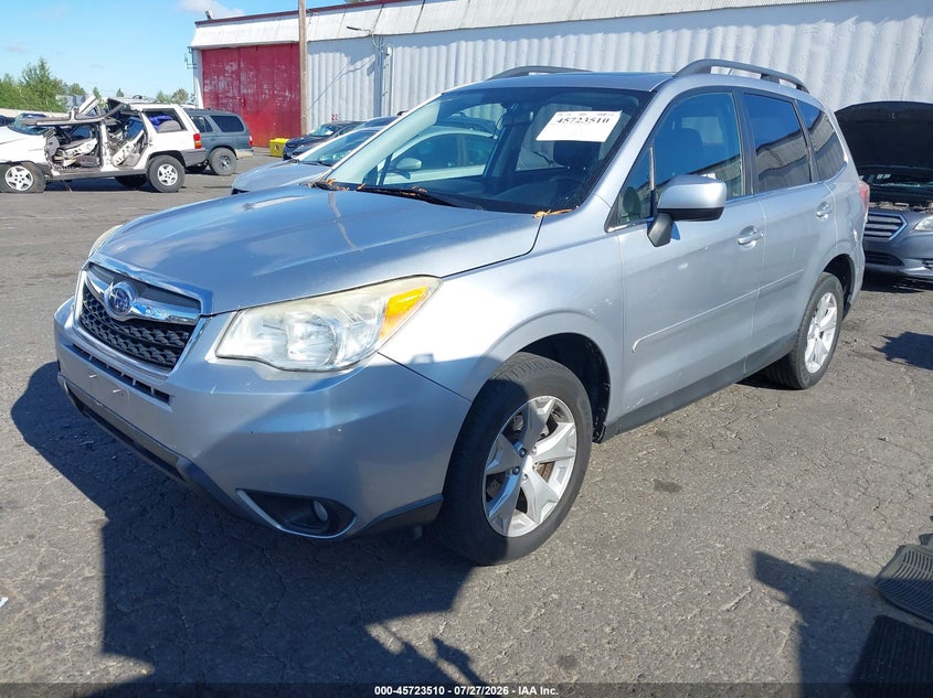 Vin: jf2sjajc2eh503561, lot: 46222192, subaru forester 2.5i limited 20142