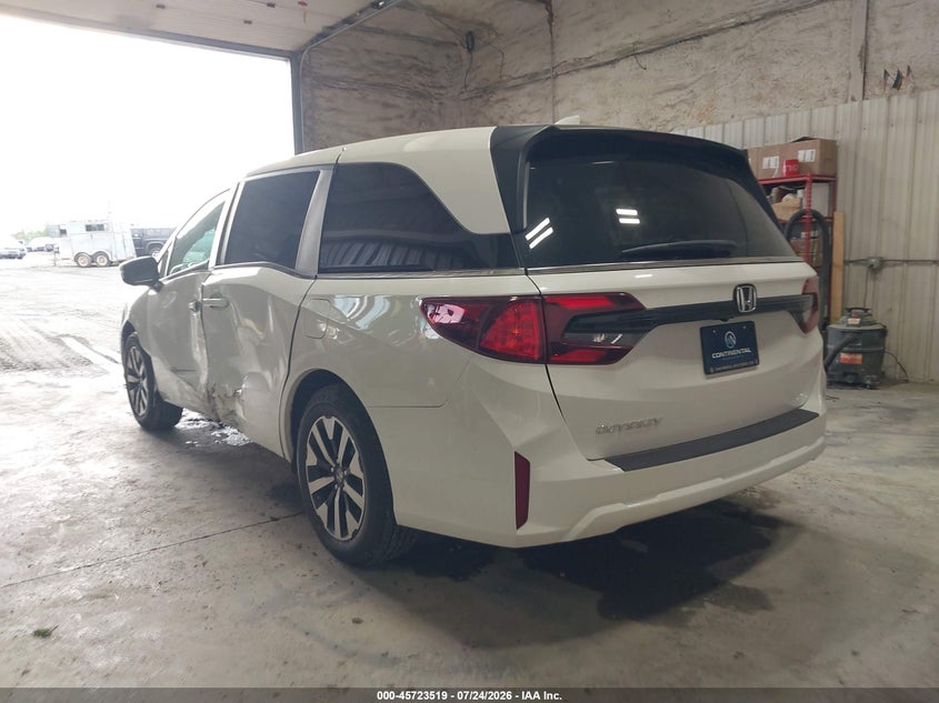 Vin: 5fnrl6h68tb068515, lot: 46222201, honda odyssey ex-l 20263