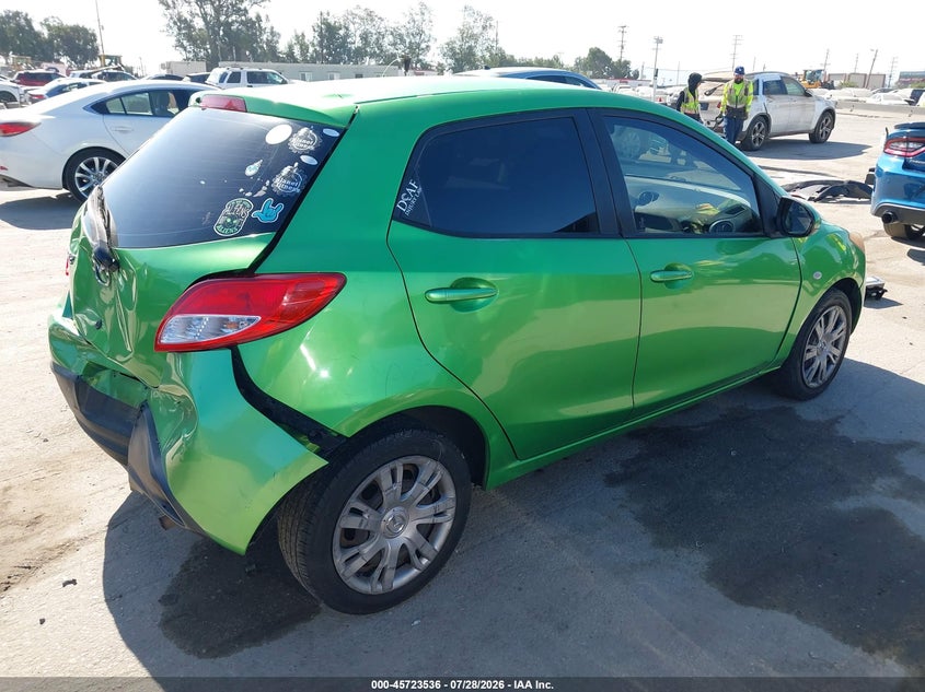Vin: jm1de1kz4c0149004, lot: 46222218, mazda mazda2 sport 20124