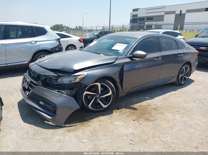 Vin: 1hgcv1f31ja027212, lot: 46222222, honda accord sport 20182