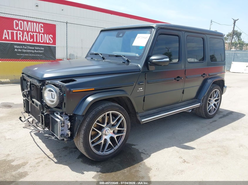 Vin: wdcyc7hj9lx337112, lot: 46222227, mercedes-benz amg g 63 4matic 20202
