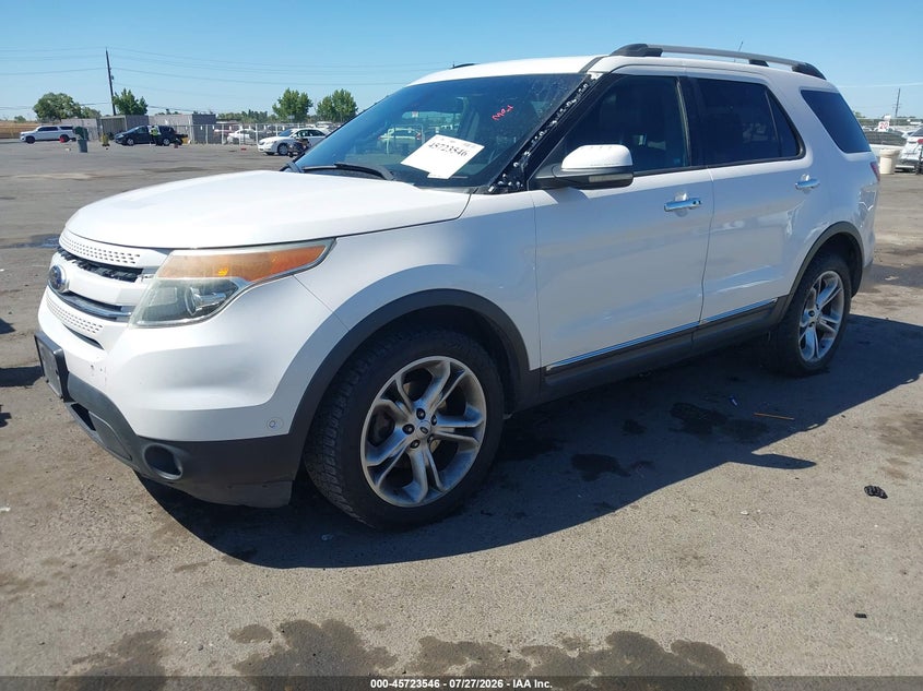 Vin: 1fm5k8f86dga24663, lot: 46222228, ford explorer limited 20132