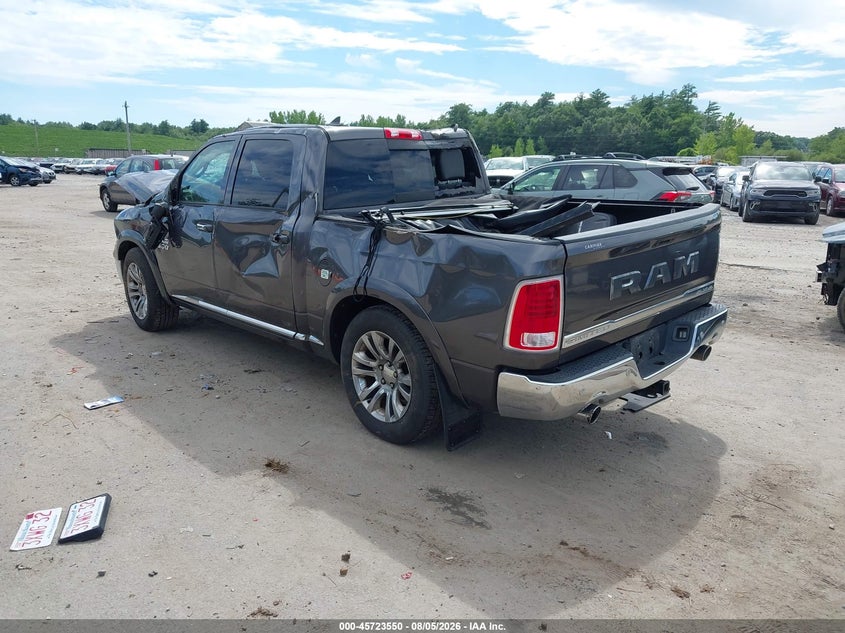 Vin: 1c6rr7pm1gs291273, lot: 46222232, ram 1500 longhorn limited 20163
