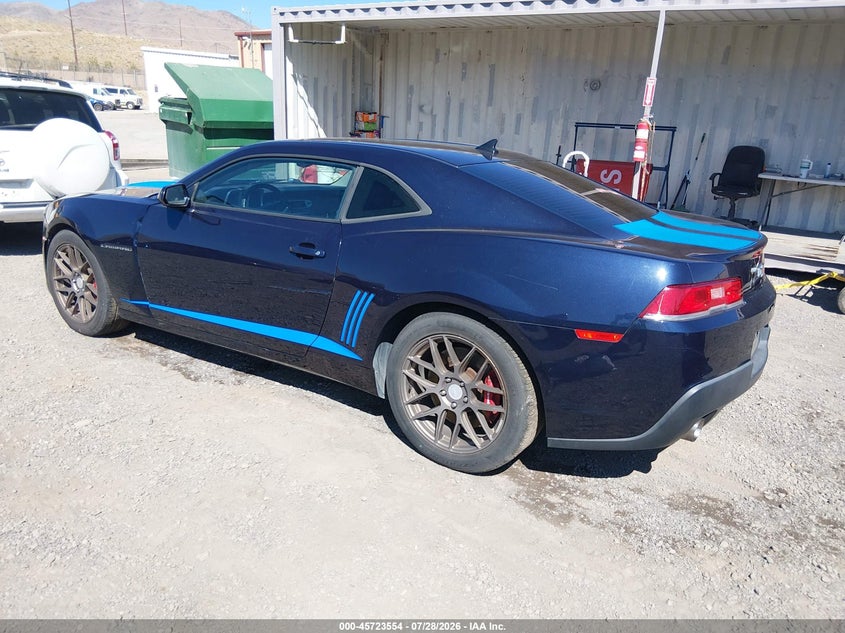 Vin: 2g1fd1e39f9303289, lot: 46222236, chevrolet camaro 1lt 20153