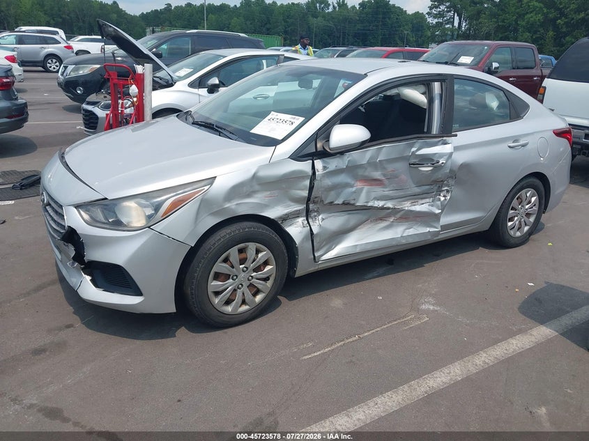 Vin: 3kpc24a31je014053, lot: 46222260, hyundai accent se 20182