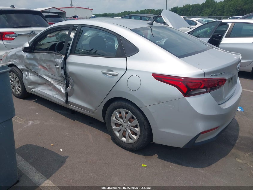 Vin: 3kpc24a31je014053, lot: 46222260, hyundai accent se 20183